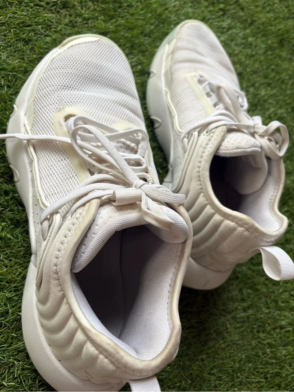 Shoe interior with label
